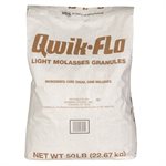 Qwik Flo Granulated Light Molasses - 50 lb Bag